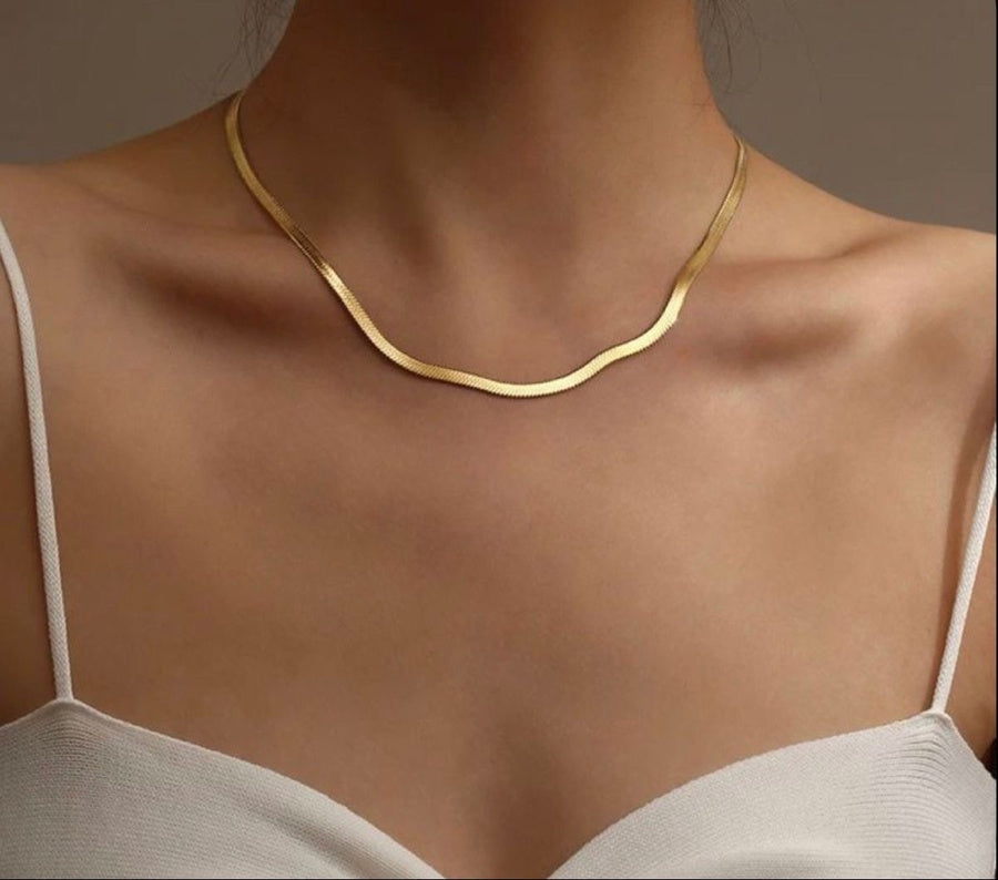 Snake stainless necklace