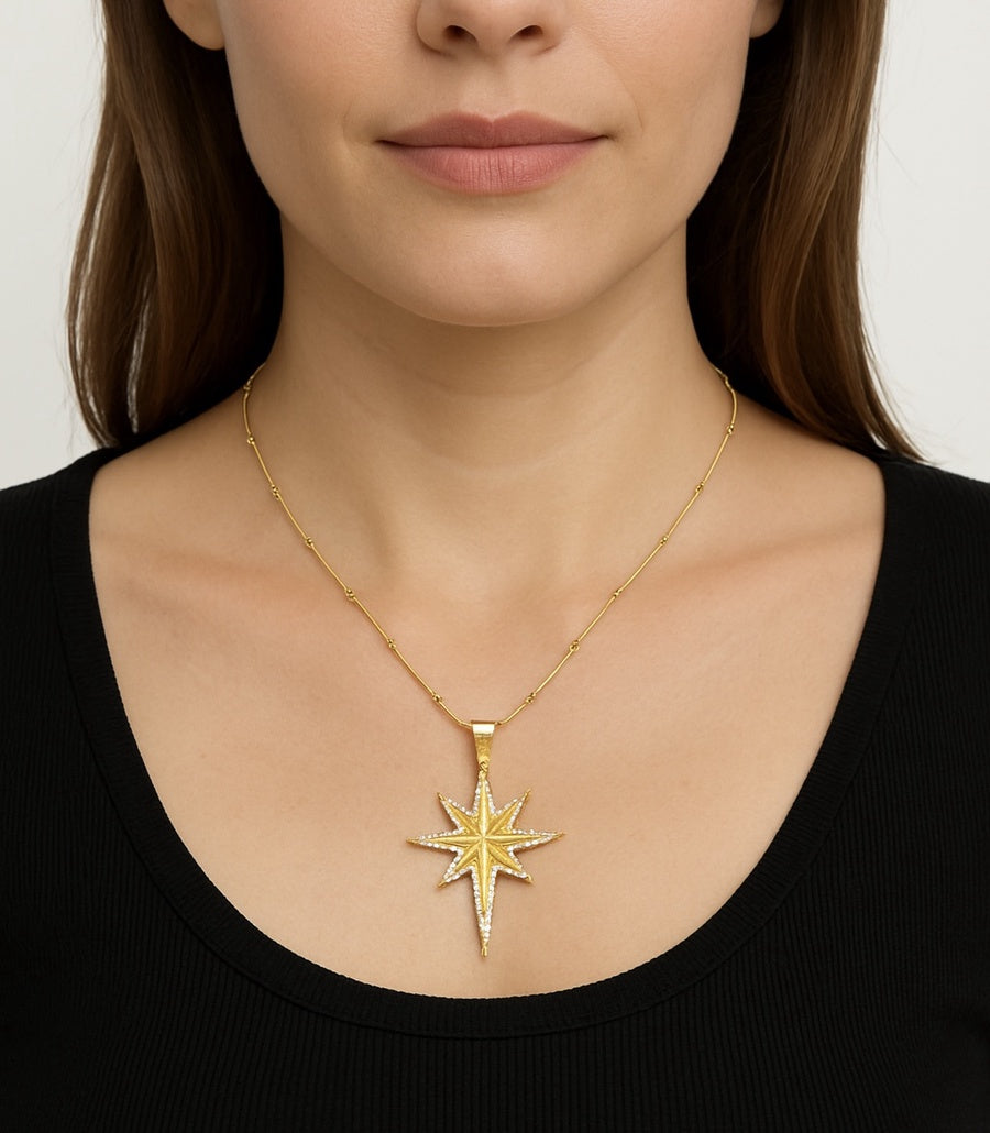 Star stainless necklaces 2