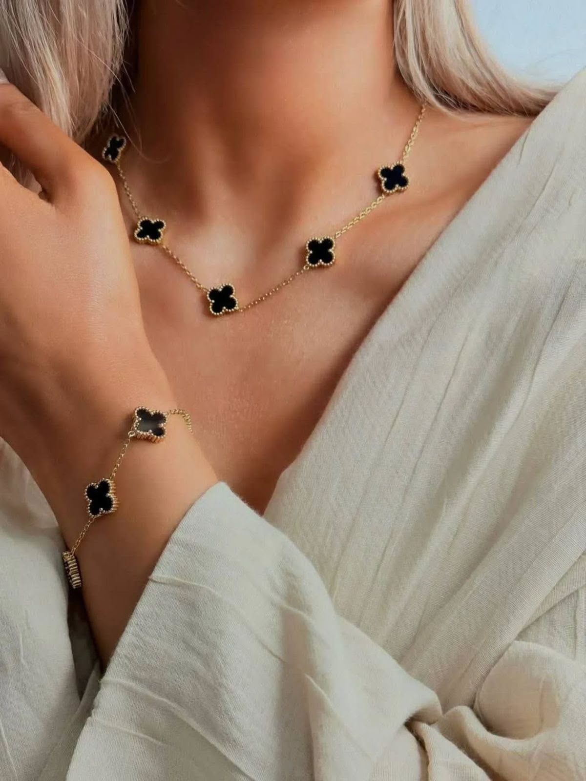 Full set necklace + bracelet number 101