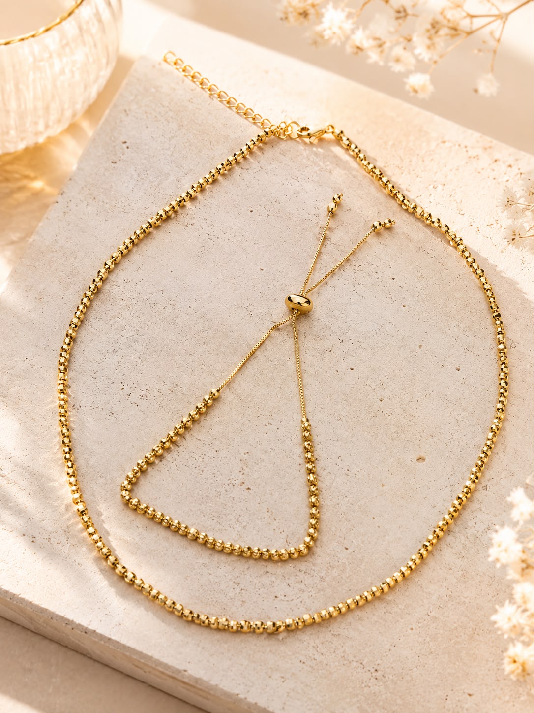 Full set necklace + bracelet number 110